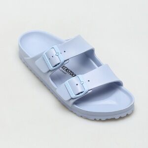 Birkenstock Arizona Sandals EVA Blue Water Friendly Slip On Size 38 Blue